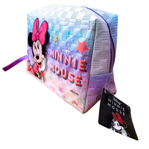 Minnie Mouse Iridescent Cosmetic Bag β Travel Pouch β Cute & Practical β Brand N - Picture 2 of 5